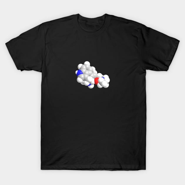 LSD Molecule Chemistry T-Shirt by ChemECool